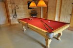 Full Size Pool Table Downstairs